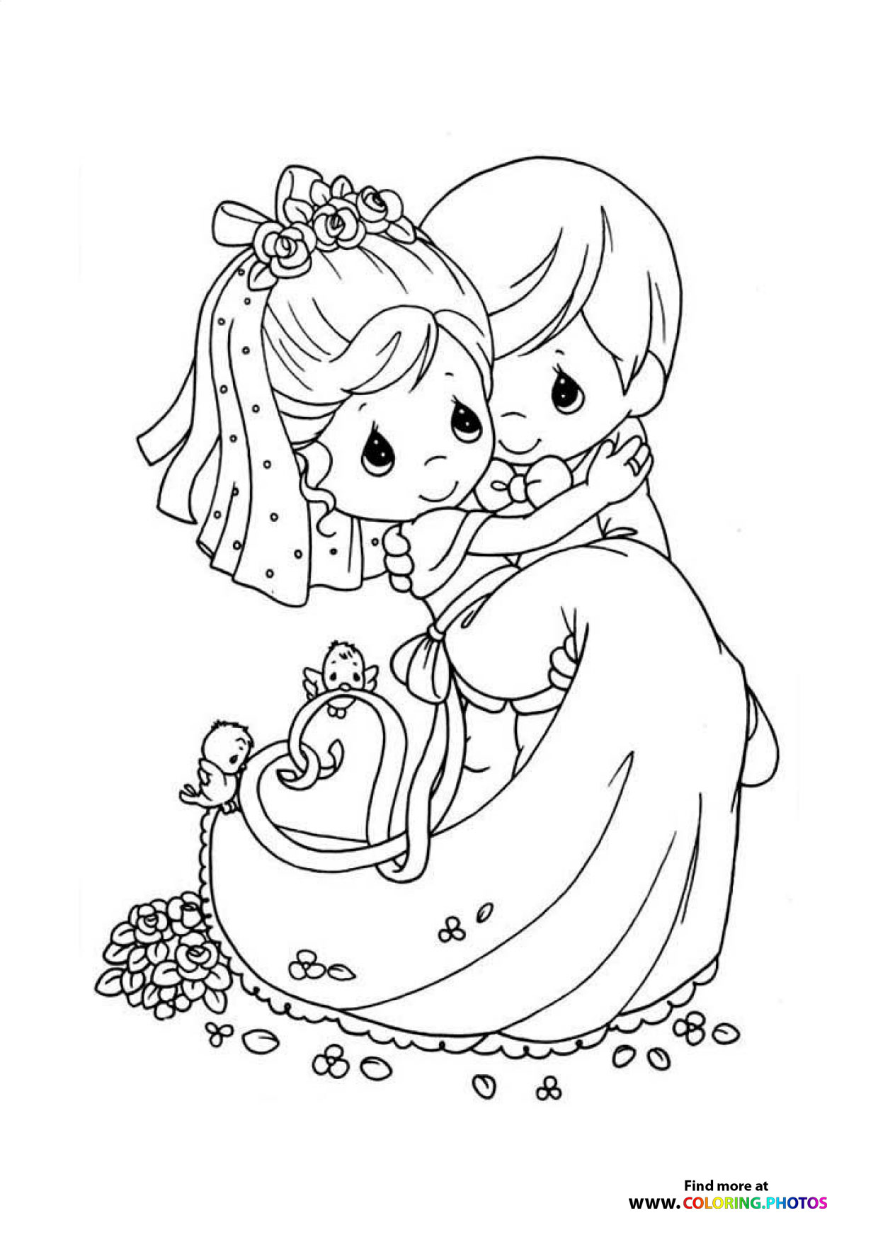 Groom Holding Bride