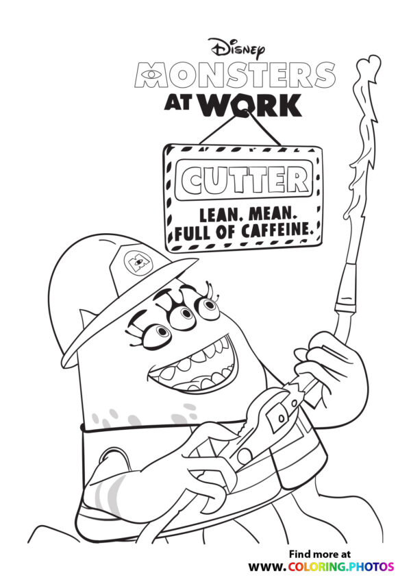 "Cutter - Monsters at work","Cutter - Monsters at work. Coloring page to print or download and color for your kids.","Cartoons > Monsters ar work","Cutter, Monster, Disney, Cartoon",https://staging.coloring.photos/wp-content/uploads/Cutter1-monsters-at-work-coloring-page.jpg,"Cutter - Monsters at work coloring page","https://staging.coloring.photos/wp-content/uploads/Cutter1-monsters-at-work-coloring-page.jpg"