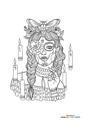 Day of dead girl