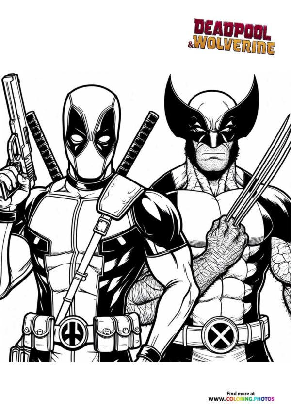 Deadpool and Wolverine Duo