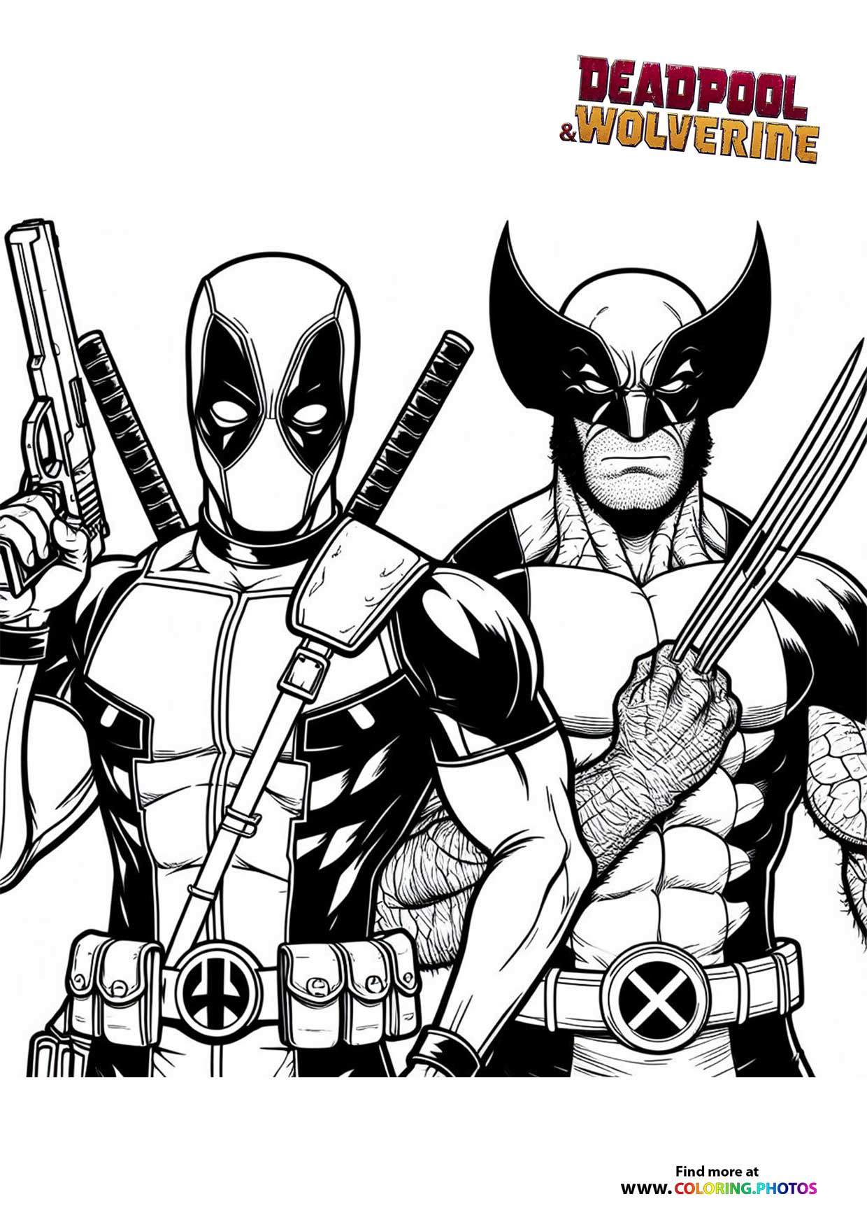 Deadpool and Wolverine Duo