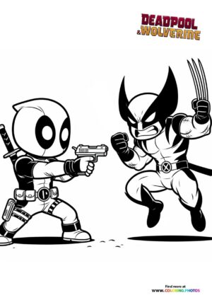 Deadpool & Wolverine in Action