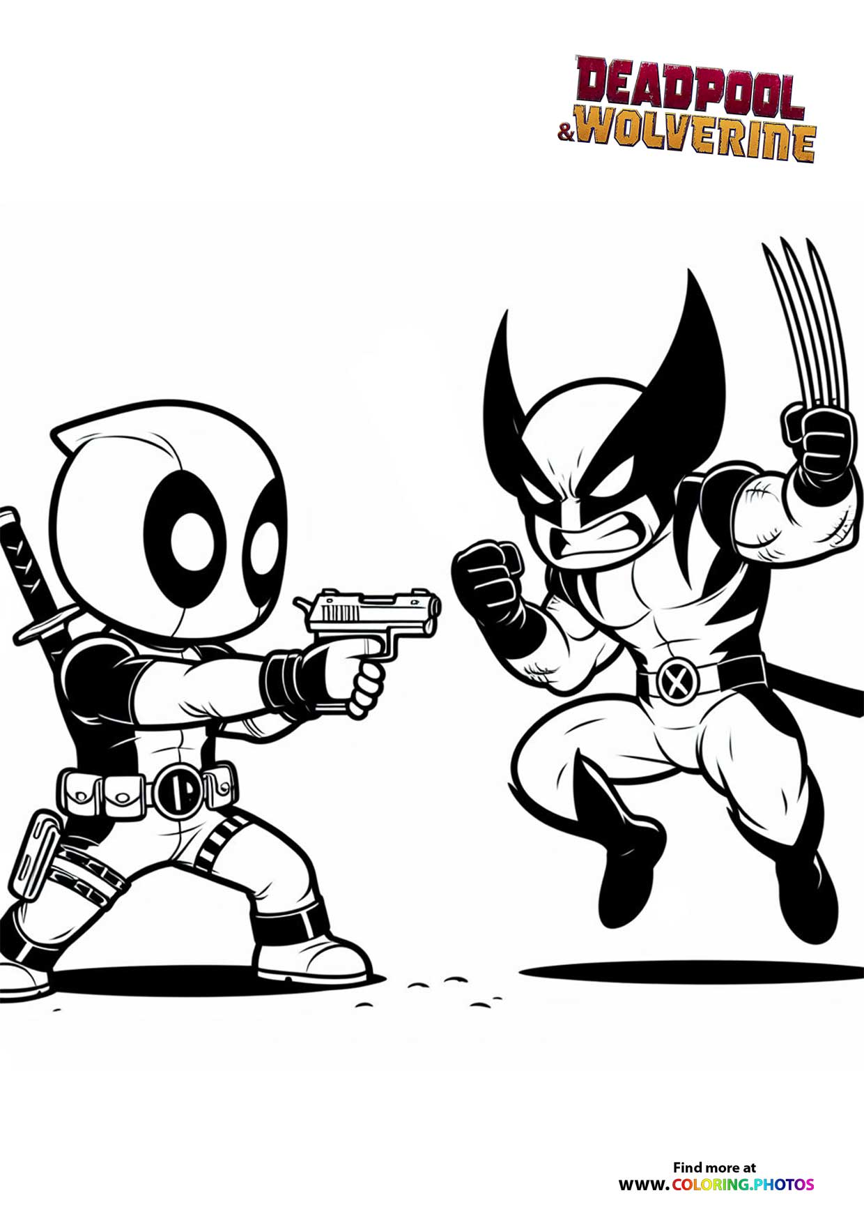Deadpool & Wolverine in Action