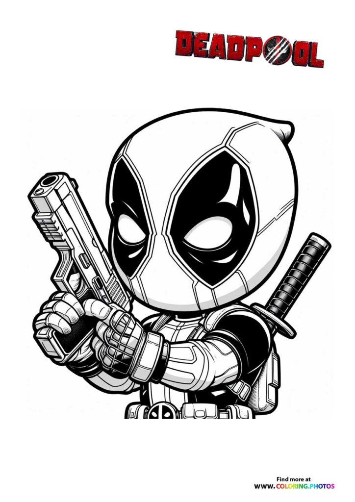Deadpool with Dual Guns