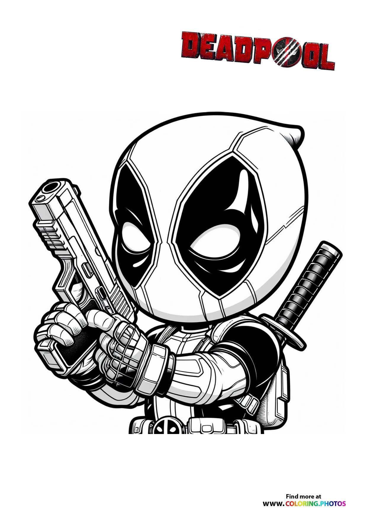 Deadpool with Dual Guns