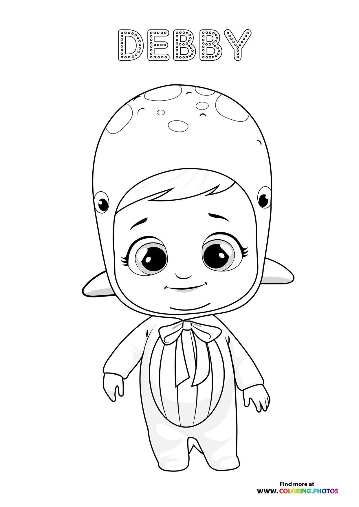 Debby - Cry Babies coloring page