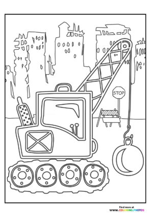 Demolition machine