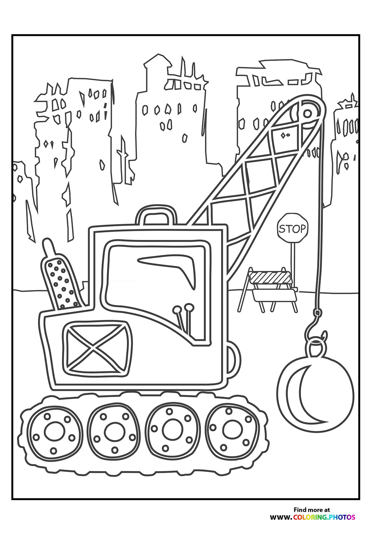 Demolition machine
