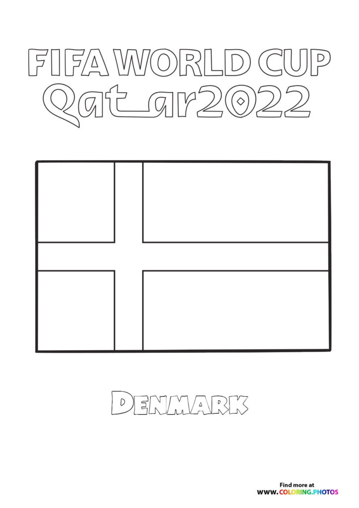Denmark World Cup flag