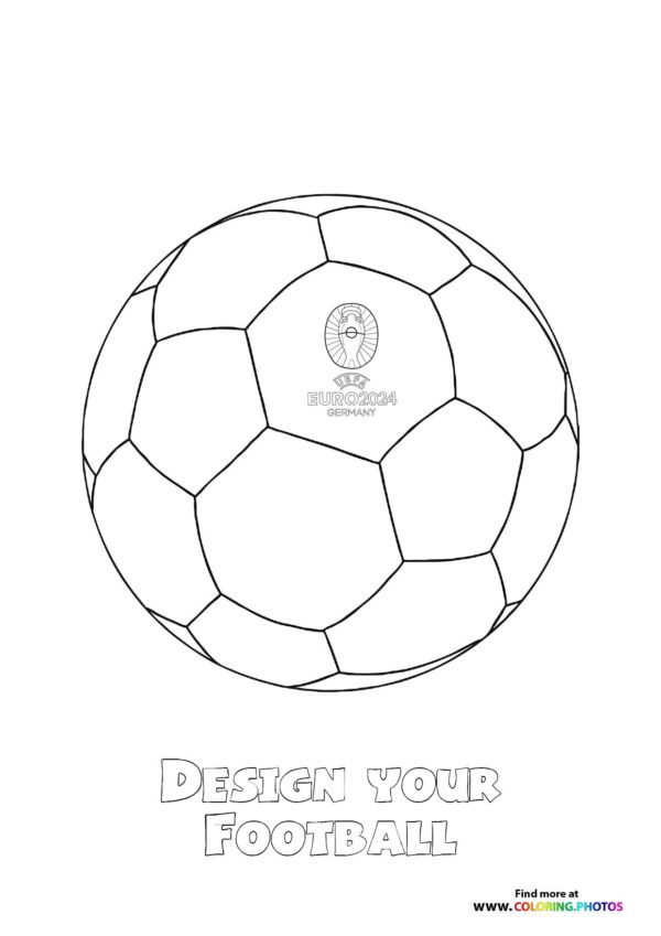 Design Your football Euro 2024 Germany