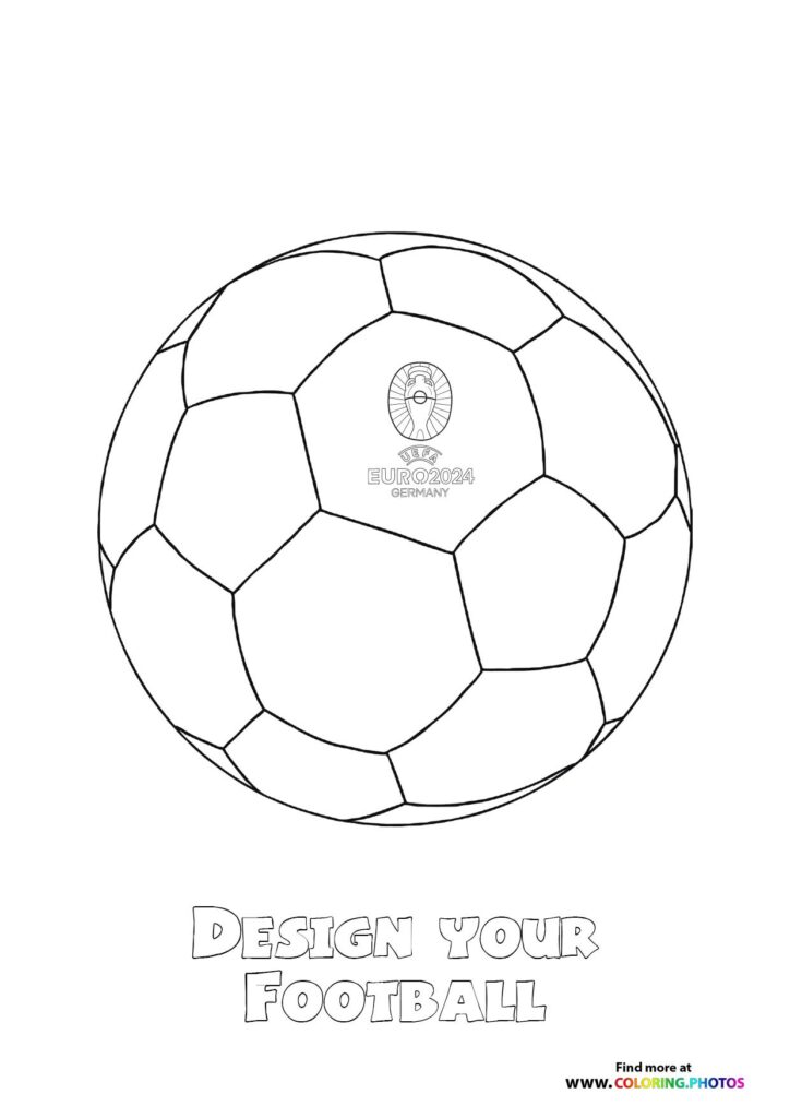 Design Your football Euro 2024 Germany