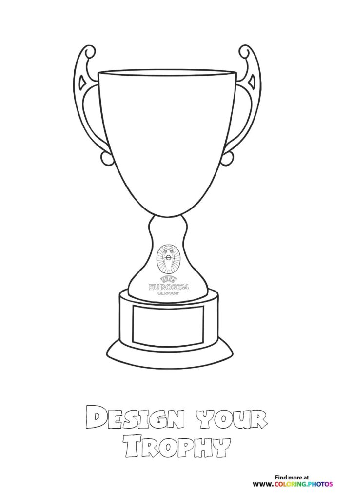 Design Your trophy Euro 2024 Germany