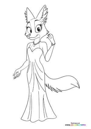 Ms. Tarantula Dressed Up