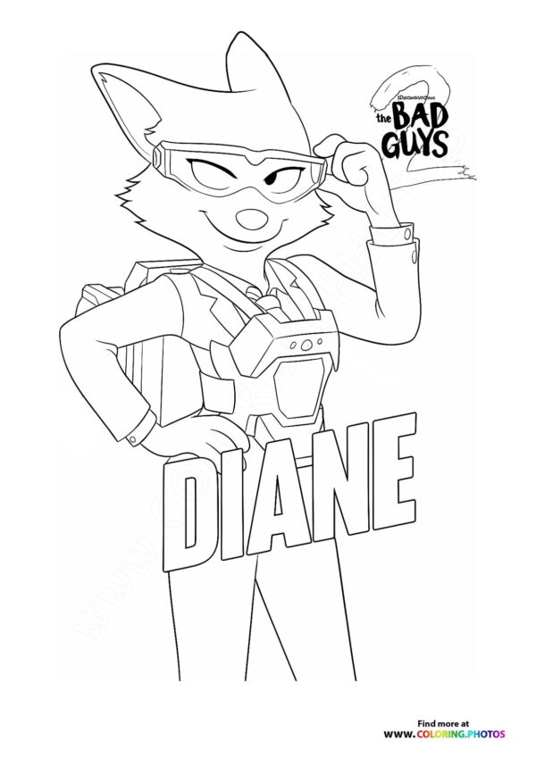 Diane Striking a Pose