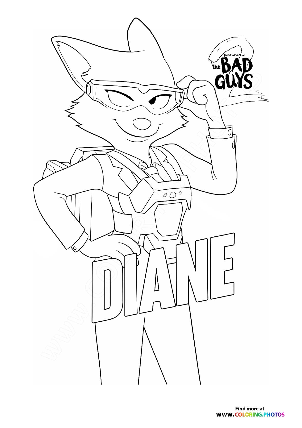 Diane Striking a Pose
