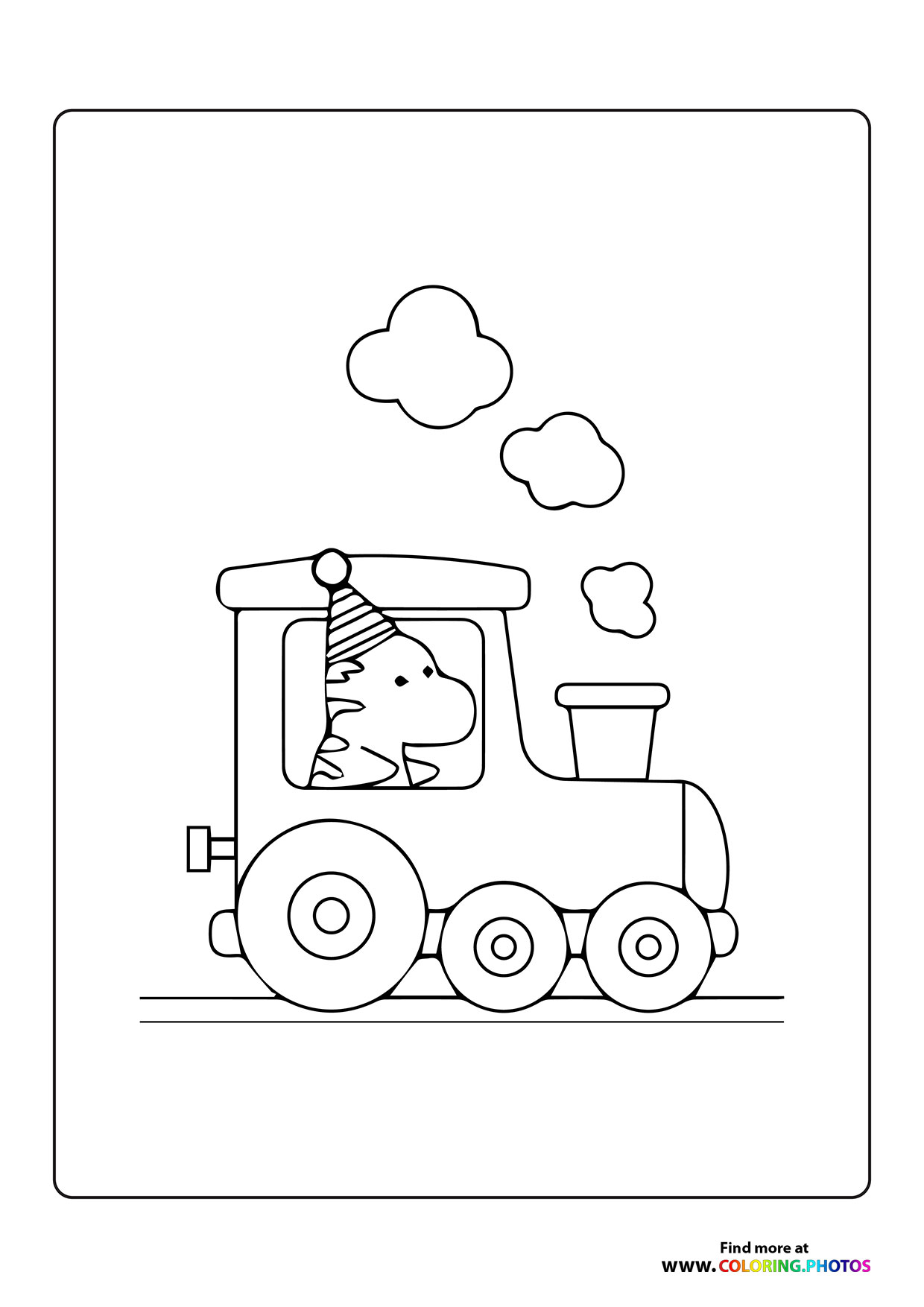 Dino driving train