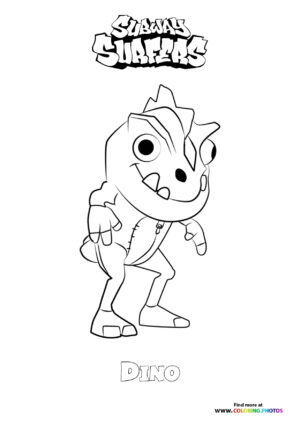 Dino from Subway Surfers