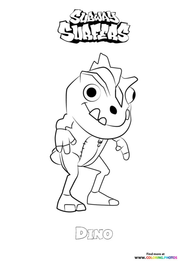 Dino from Subway Surfers