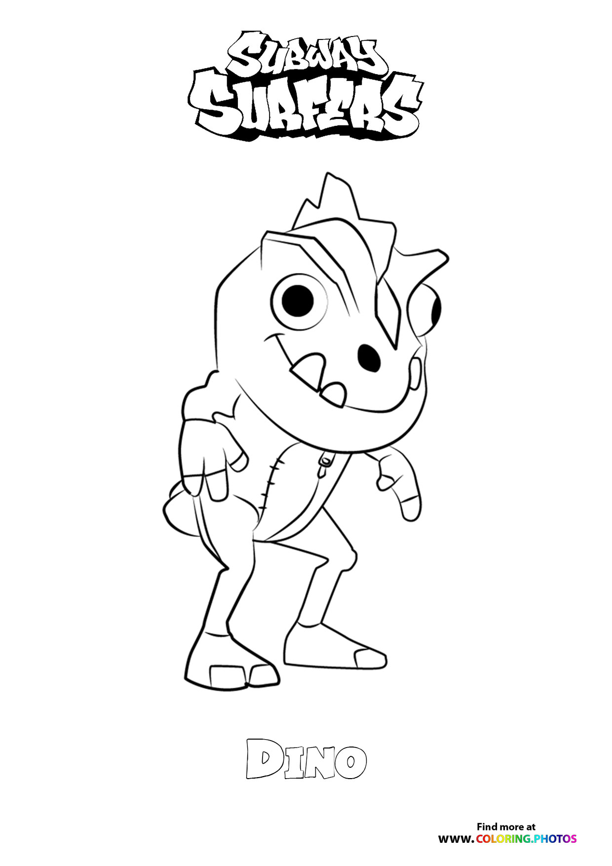 Dino from Subway Surfers