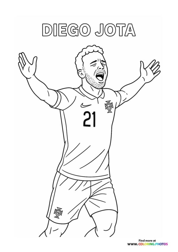 Diogo Jota celebrating