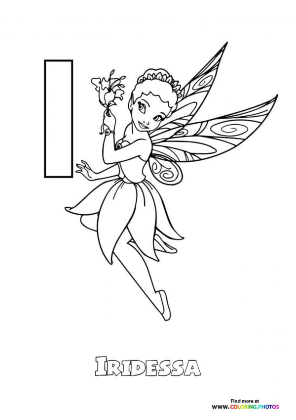 Disney ABC coloring pages page 9