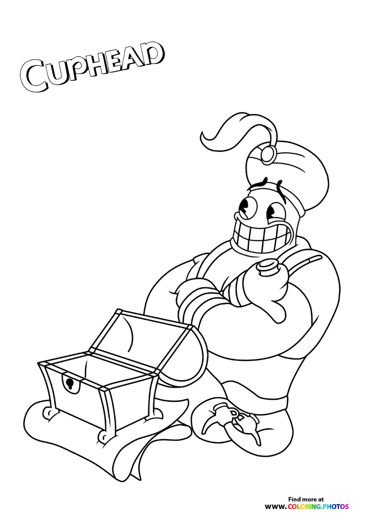 Djimmi from Cuphead