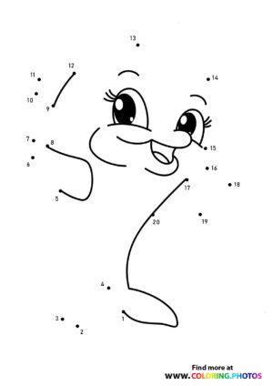 Dolphin dot the dots