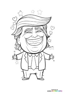 Entertainment coloring page