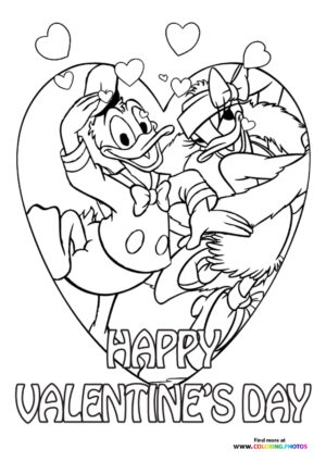Donald & Daisy Duck in Love
