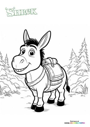 Donkey with Saddle