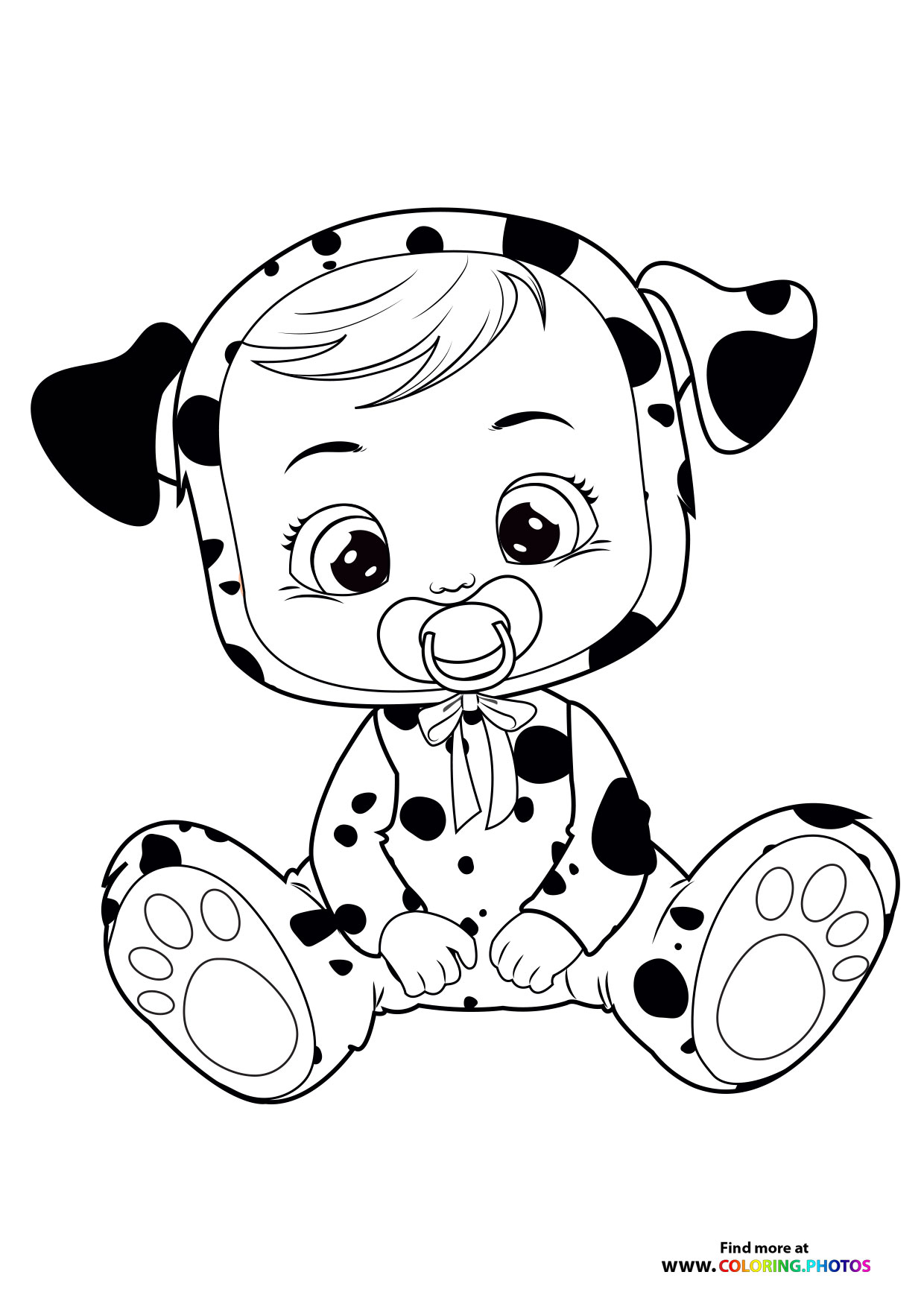 Dotty - Cry Babies coloring page