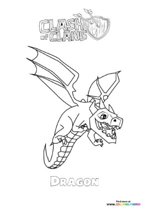 Clash of Clans Dragon