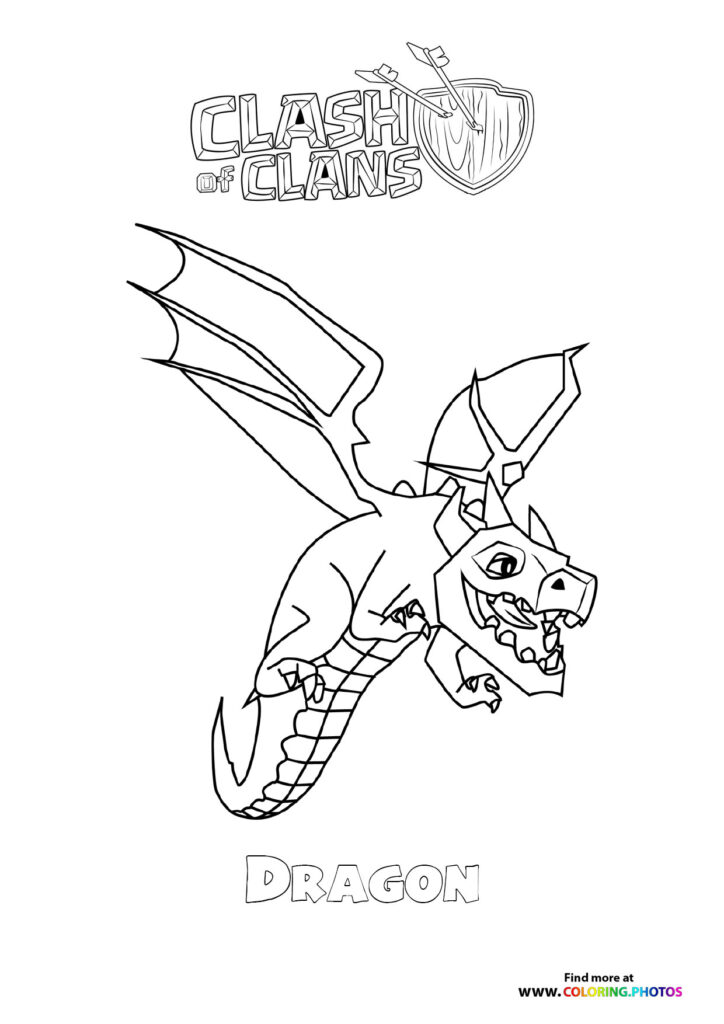 Clash of Clans Dragon