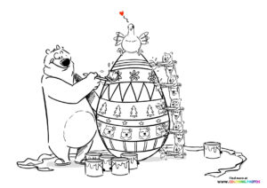 Easter with Grizzy and the Lemmings