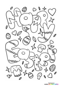 Easter doodles