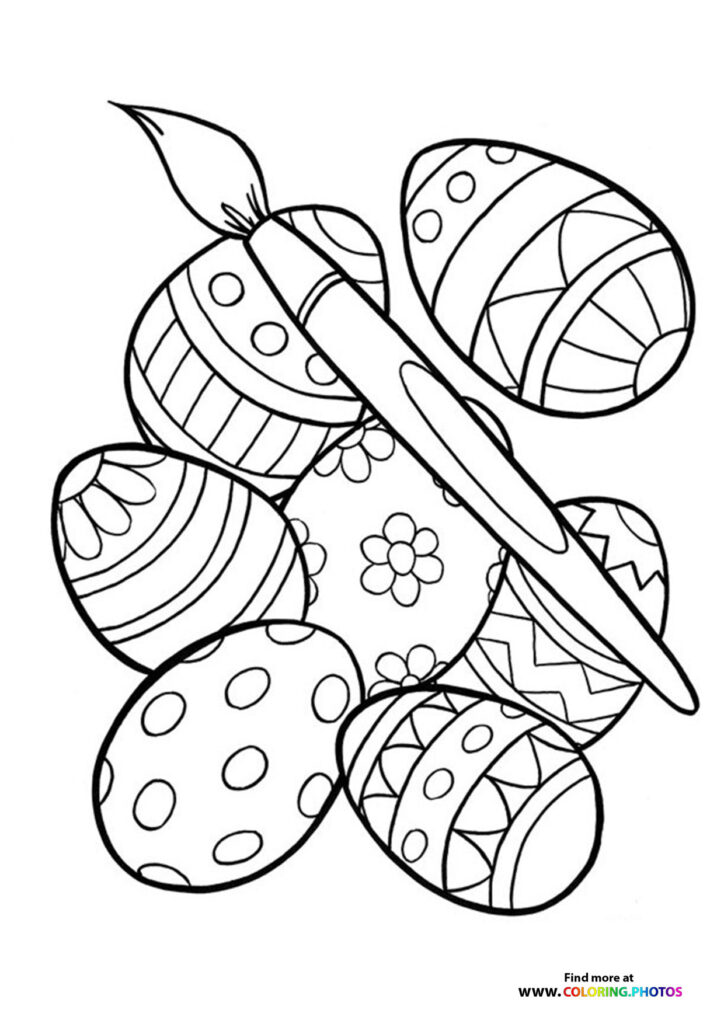 Decorated Easter Eggs Bouquet