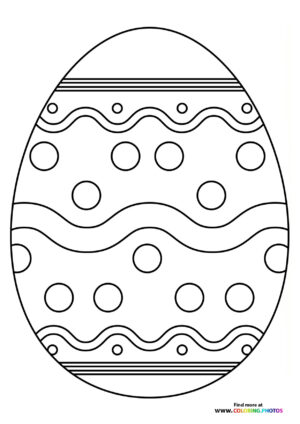 Decorated Easter Egg