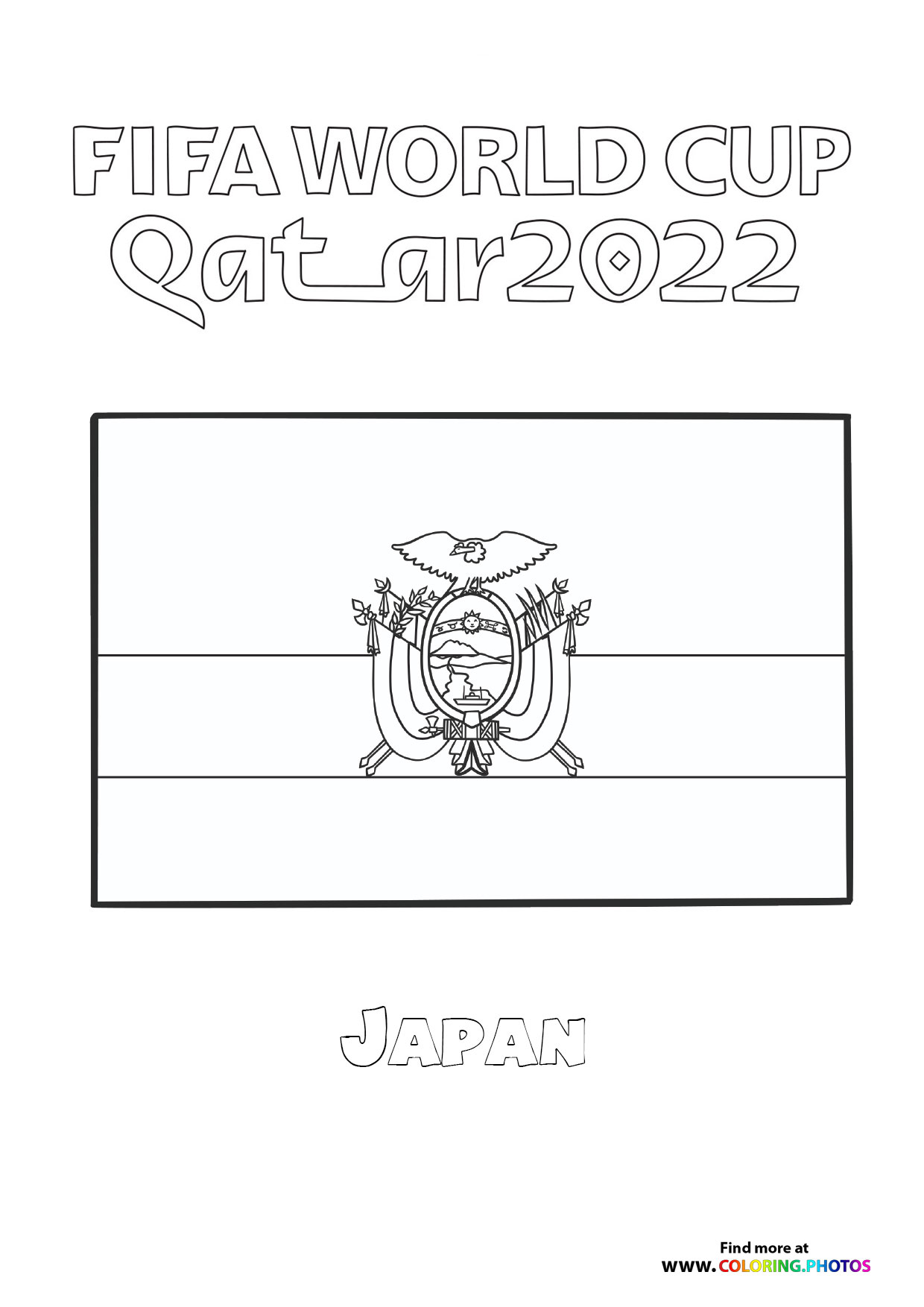Ecuador World Cup flag