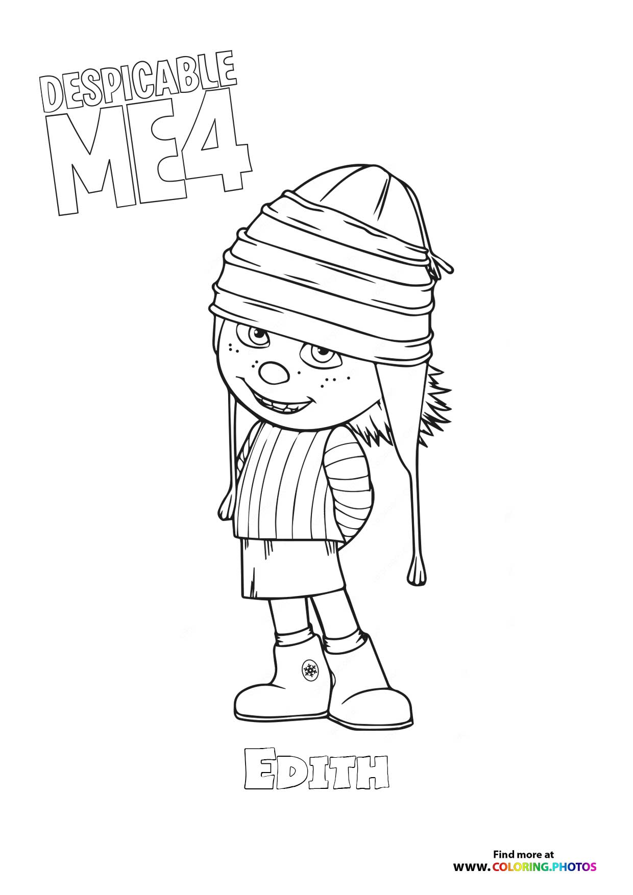 Edith in a Cozy Winter Hat