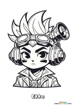 Ekko with Headphones