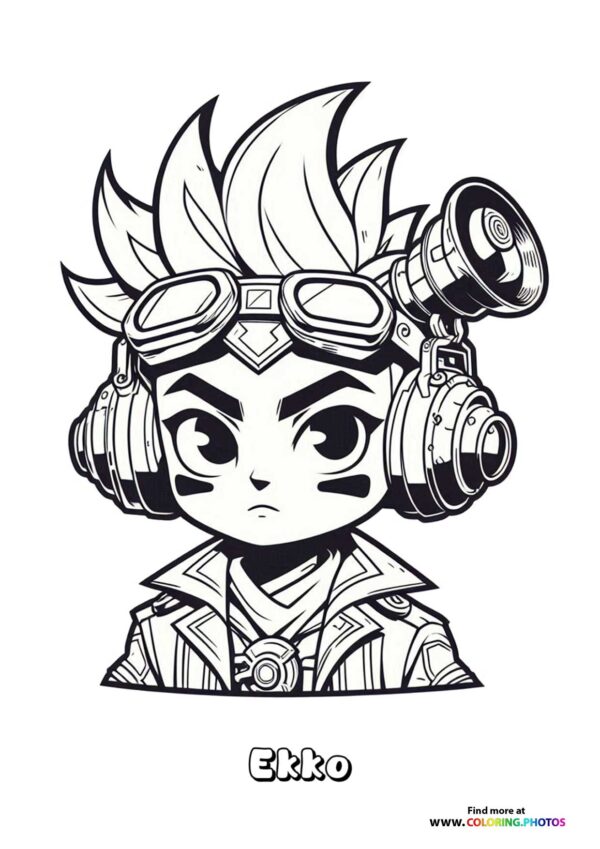 Ekko with Headphones
