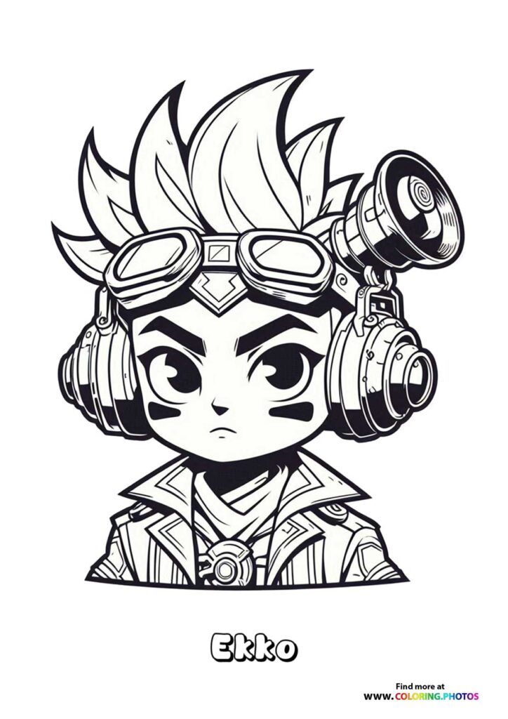 Ekko with Headphones