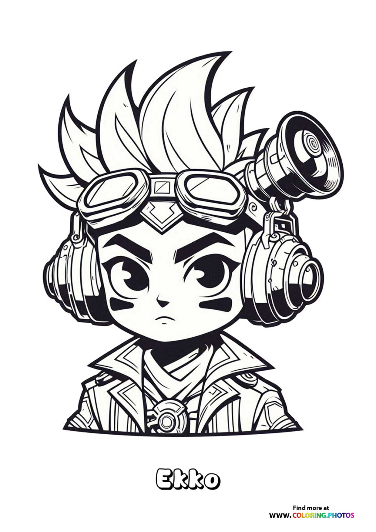 Ekko with Headphones