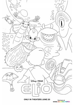 Elio and Alien Friends