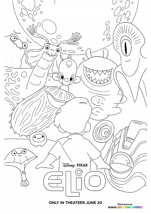 Elio and Alien Friends