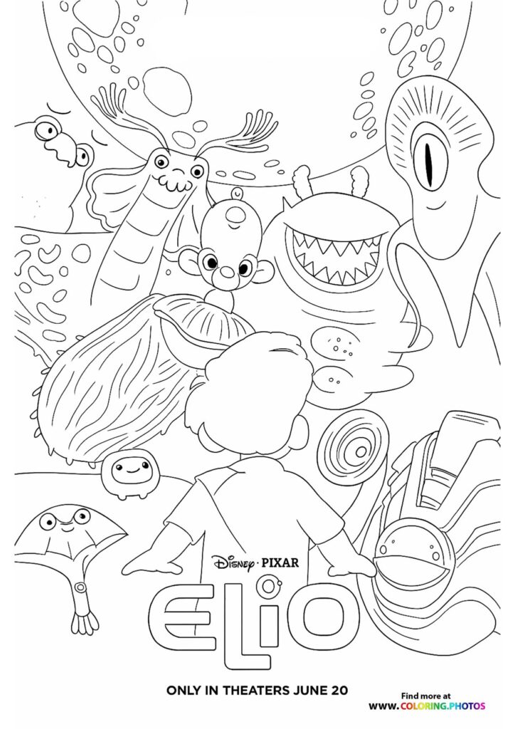 Elio and Alien Friends