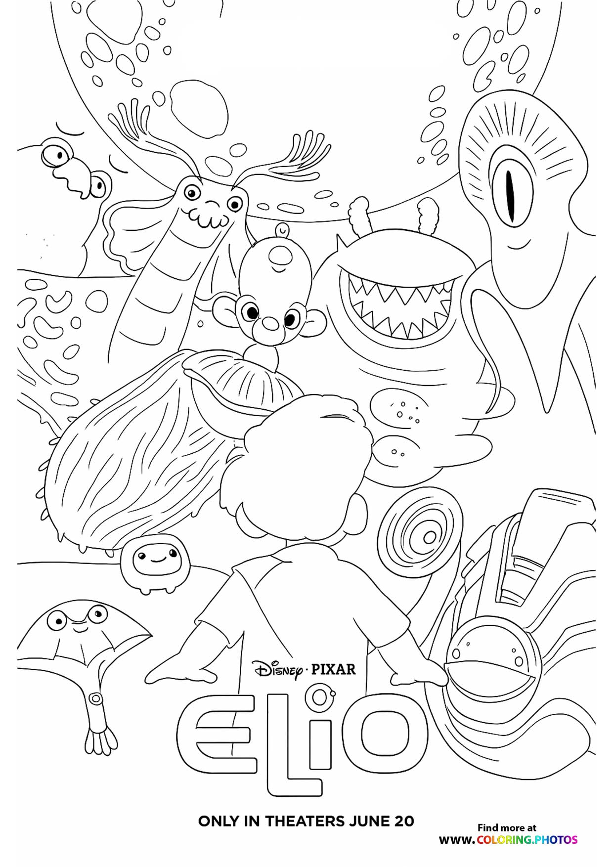 Elio and Alien Friends