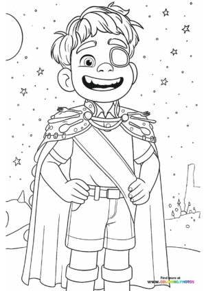 Elio in Royal Outfit