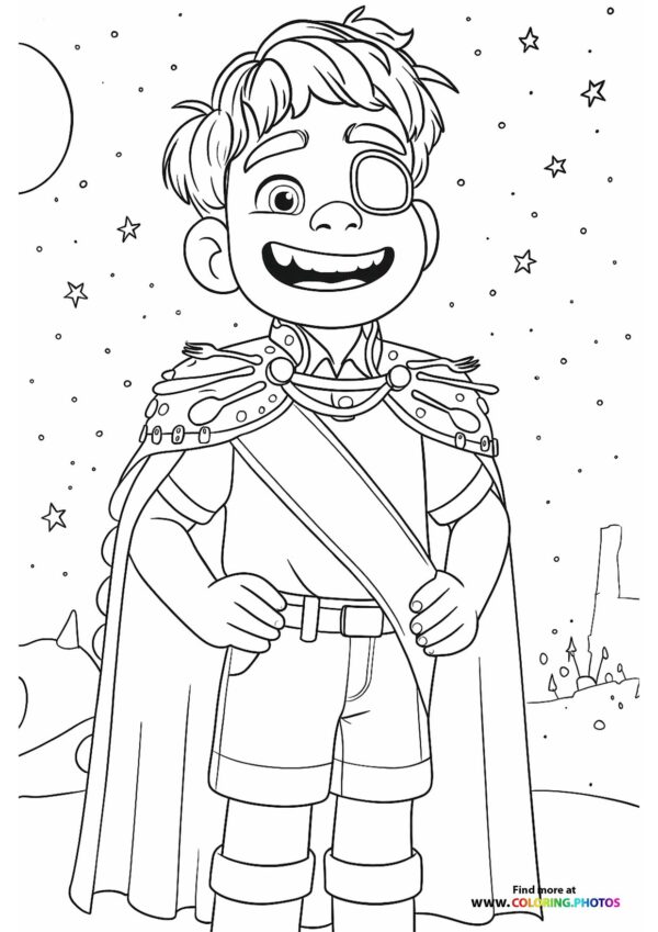 Elio in Royal Outfit