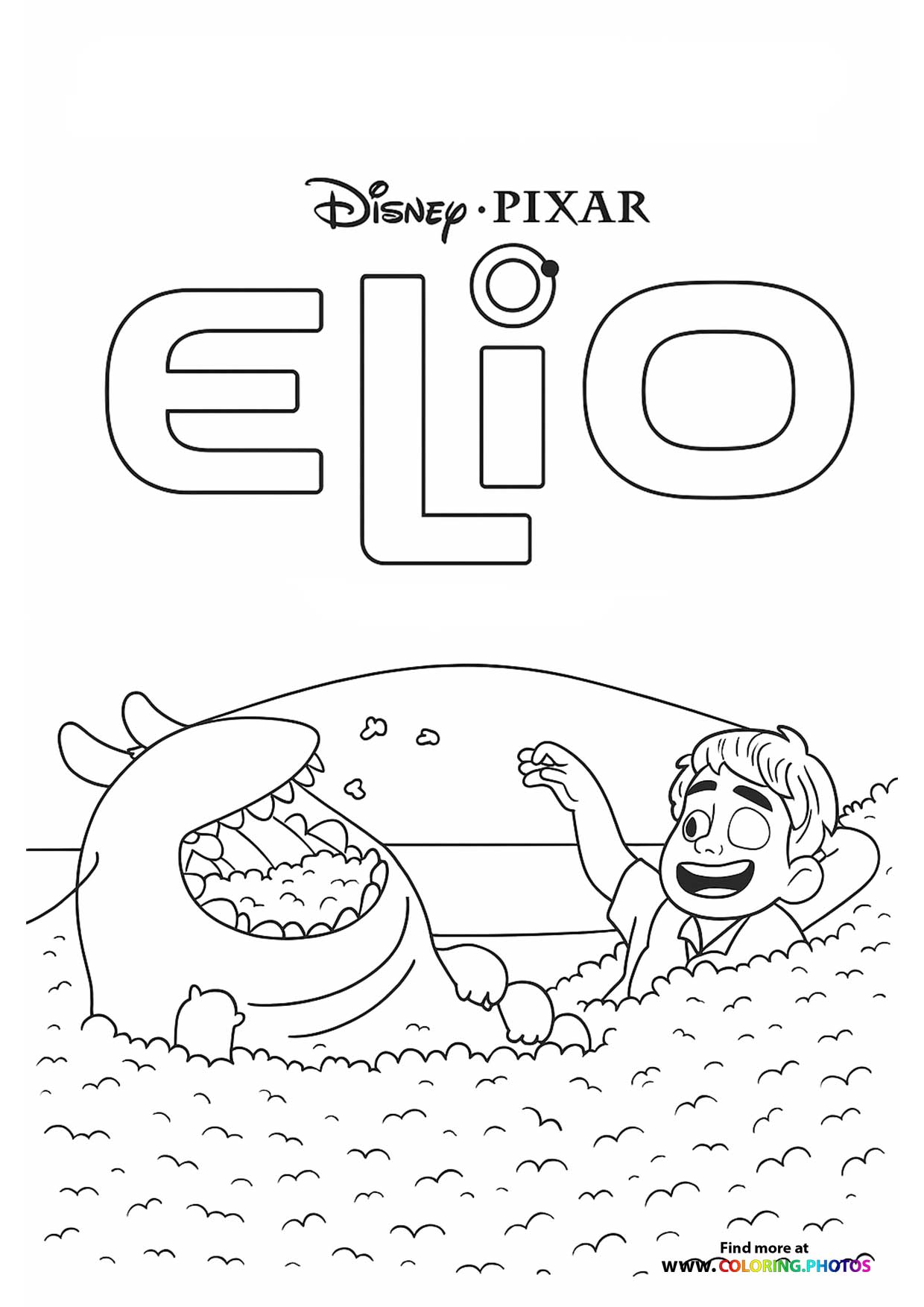 Elio and Friend in the Snow